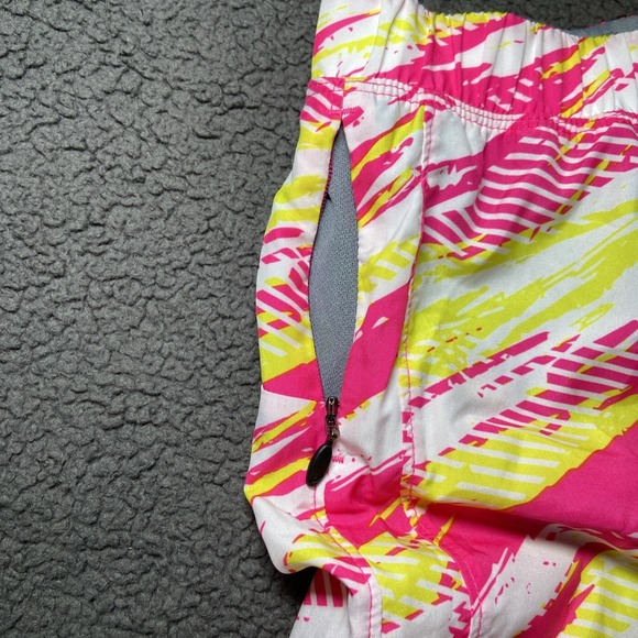 ASICS Los Angeles Marathon Womens Shorts Large L Multicolor Running Athletic - Picture 13 of 13